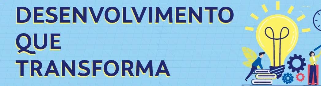 Capa da coleção Desenvolvimento que transforma